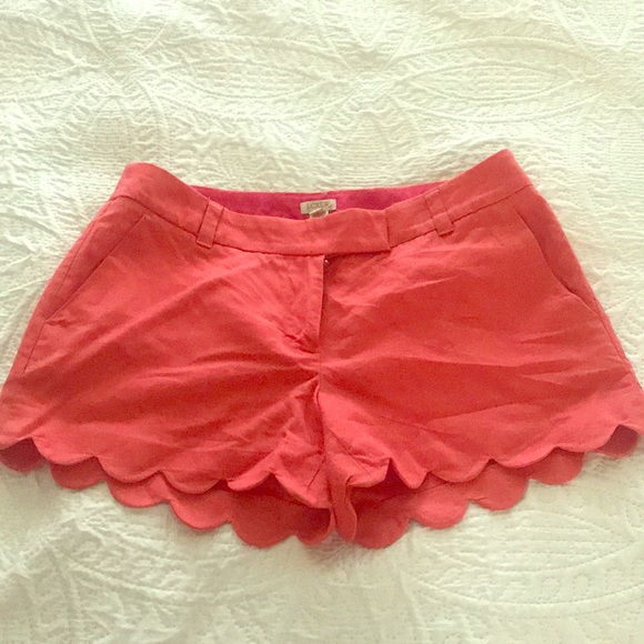 J. Crew Pants - J. Crew factory scallop shorts